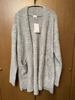 ココディール ロングカーディガン ふわモコ 後ろ姿も素敵 軽量 ￥13200 