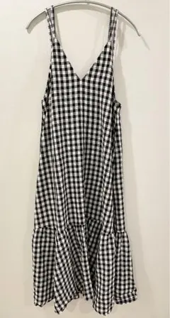 beauty&youthギンガムチェック キャミソール ワンピース