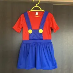 女の子　スーパーマリオ　ハロウィン　衣装　100㎝　usj なりきり　夏休み　夏