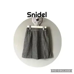 未使用　Snidel ギンガムチェック スカートFのサムネイル