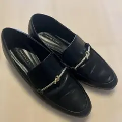 CHARLES & KEITH ブラックローファー 35
