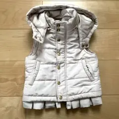 プティマイン フリル付きベスト