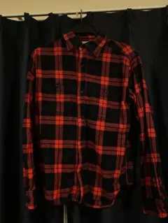 FIVE BROTHER/フランネルシャツ/赤黒チェック柄/定番チェック