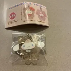 サンリオキャラクターズアクリルキーホルダー ラテクマバージョン シナモロール