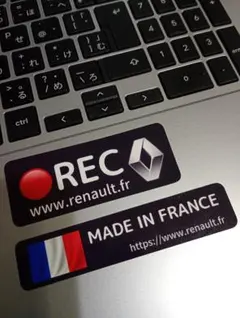 Renault ステッカー 2枚セット REC