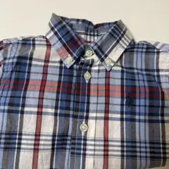 半袖　Ralph Lauren チェック柄シャツ 12M