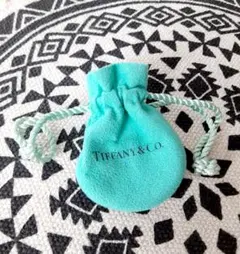 Tiffany & Co. ターコイズ巾着ポーチ