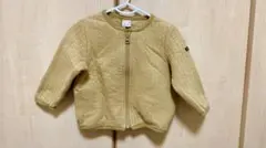 キルティング ジップアップアウター 95cm