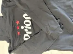 orion 黒 赤星 フード付きパーカー L