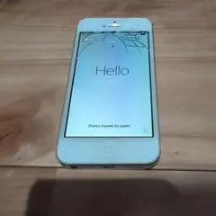 ユ*中様 iPhone 5 White 16 GB Softbank