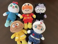 アンパンマン ぬいぐるみ 5体セット