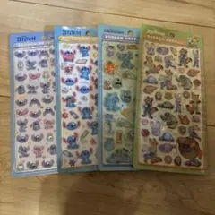 【正規品】ボンボンドロップシール ディズニー 4枚セット