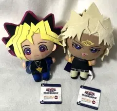 遊戯王 みにコレ ぬいぐるみ マスコット 武藤遊戯 闇マリク 2点セット ⑼