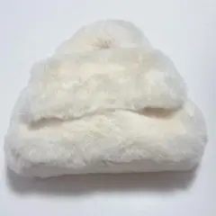 【新品未使用】ホワイトモコモコバッグ ファーバッグ