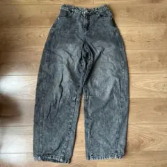 ダークグレー カーブデニム しまむら アベイル　Sサイズ