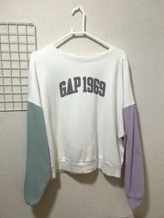 GAP 1969 カラーブロック スウェット M
