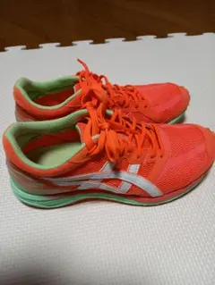ASICS GEL-THRZEAL 5 シューズ オレンジ/グリーン