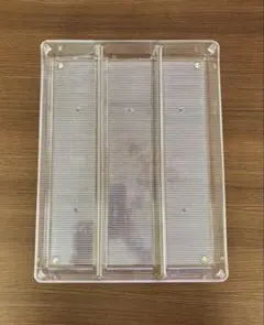 透明ストライププラスチックトレー