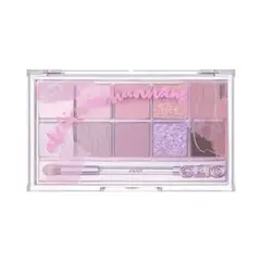 CLIO パープルアイシャドウパレット 10色入り