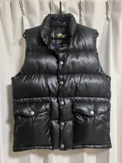 FATダウンベスト黒　美品