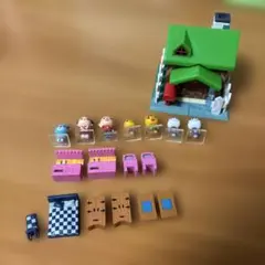 おいでよどうぶつの森 ミニミニハウス フィギュア あさみ 当時物
