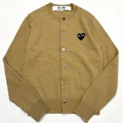 【24年モデル】レディースS相当　プレイコムデギャルソン　カーディガン　ニット