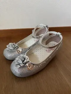 フォーマルシューズ　21 21cm シルバー