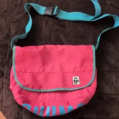 CHUMS ショルダーバッグ ピンク ライトブルーのサムネイル