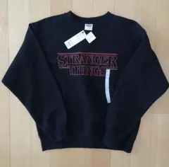新品 GU ストレンジャーシングス　ヘビーウェイトスウェットプルオーバー Ｍ