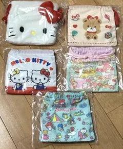 サンリオ えらんでミニ巾着　キティ　タイニーチャム