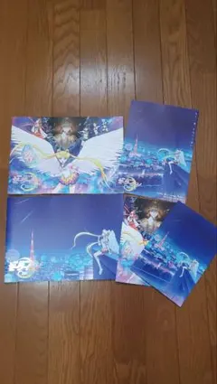 【値下げ】映画　セーラームーン　コスモ　前編後編　パンフレット&入場特典&ビラ