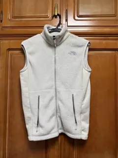 The North Face フリースベスト ライトグレー