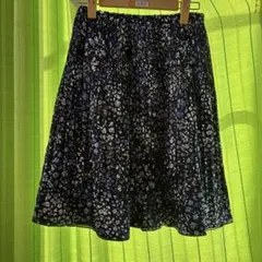 KUMIKYOKUリバーシブルスカート（ストライプ・花柄） 組曲　サイズ　S2