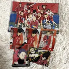 ハイキュー映画 ゴミ捨て場の決戦 特典 音駒 集合写真　トレカ　まとめ売り