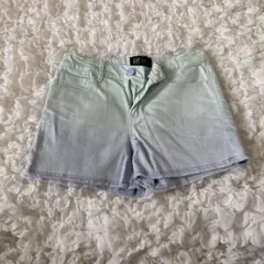 デニムショートパンツ グラデーション