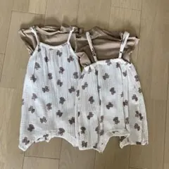 branshes ロンパースセット 80