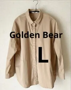 状態良好　ゴールデンベア　シャツブラウス　L 　秋の行事に　袖口折れます