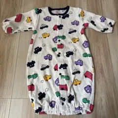 車柄ロンパース 50-60cm