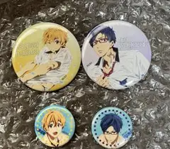 Free! コミケC85 缶バッジ 竜ヶ崎怜 葉月渚