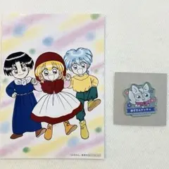 りぼんカフェ 赤ずきんチャチャ アクリルステッカー 彩花みん