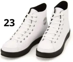 【極美品】コンバース ★ハイカット スニーカー ブーツハイ 23cmレザー