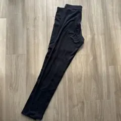 ユニクロ ヒートテック 超極暖 レギンス タイツ ブラック L