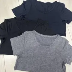 ユニクロHEATTECH 120 Tシャツ 3枚セット