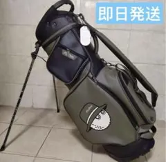 Malbon Golf マルボン スタンド式キャディバッグ カーキ - メルカリ