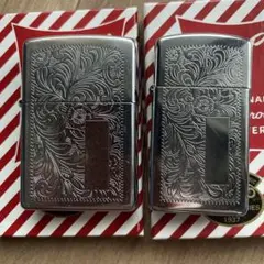 ZIPPO 1935レプリカ 初年度 J 07とアメリカンイーグル2 本革仕様 