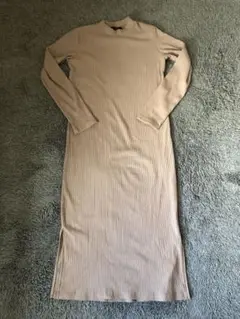 ピンク ロングワンピース