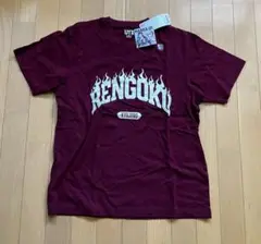 新品未使用　ユニクロコラボ　RENGOKU バーガンディ Tシャツ Mサイズ