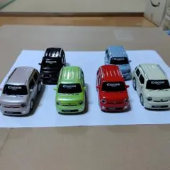DAIHATSU Cocoaミニカー 6台セット　会社速販モデル(非売品) DAIHATSU Cocoaミニカー 6台セット 会社速販モデル(非売品) - メルカリ