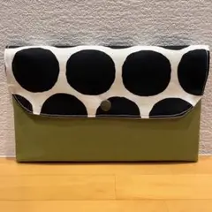 ❤️北欧ドット （ライトグリーン ）通帳ケース 母子手帳ケース マスクケース❤️