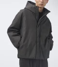 UNIQLO U パフテックボリュームパーカ　XLサイズ dark gray